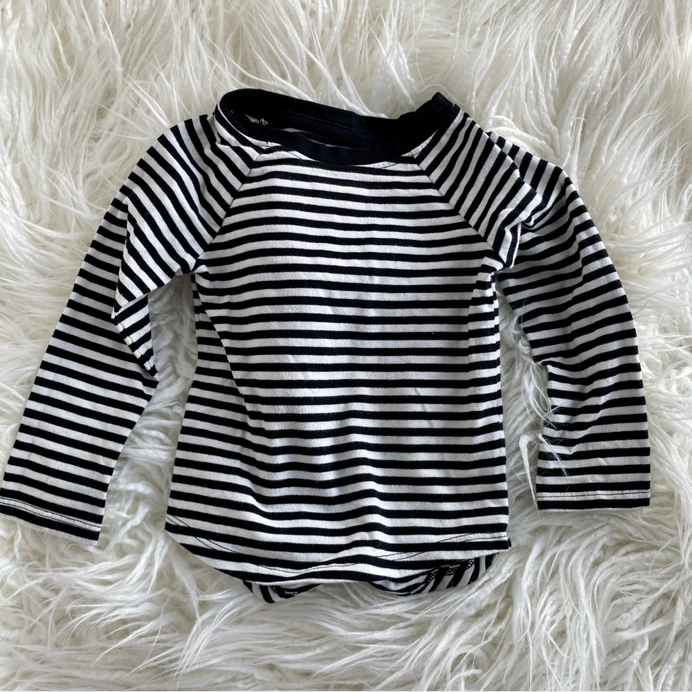 Cat & Jack Target Toddler Girls Striped Long Sleeve Shirt Size 18m